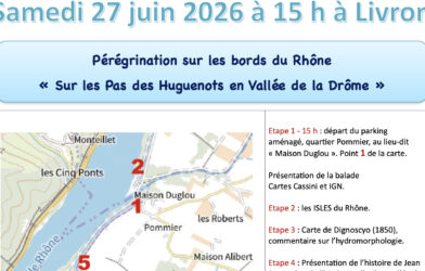 Sentier Huguenots – animation été 2026
